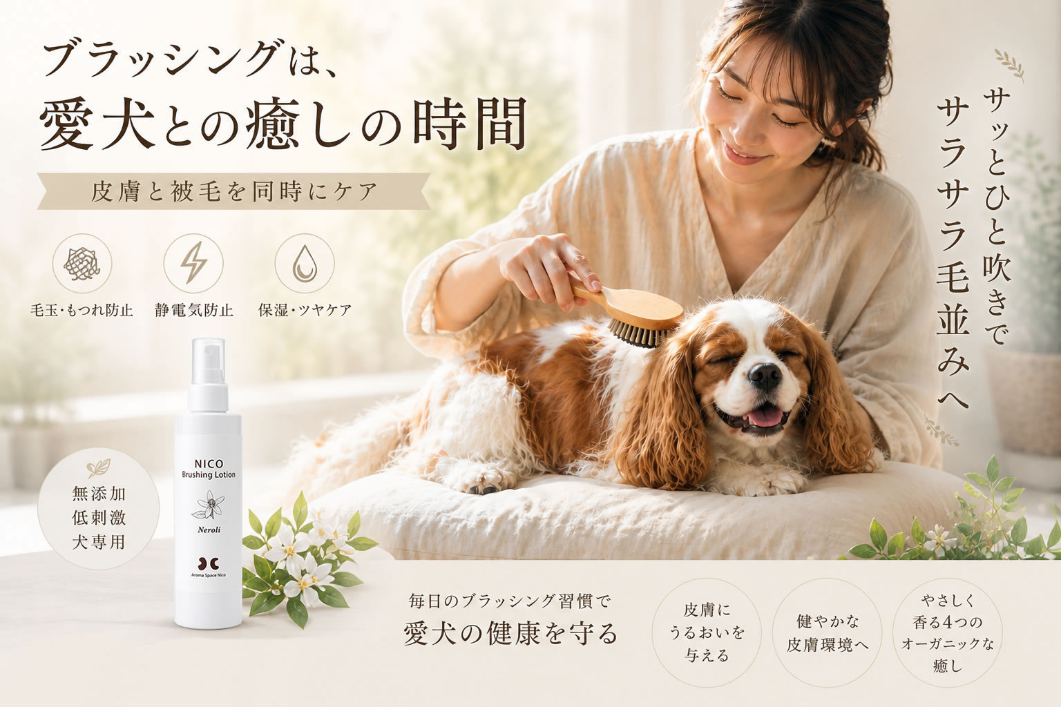 ブラッシングローション